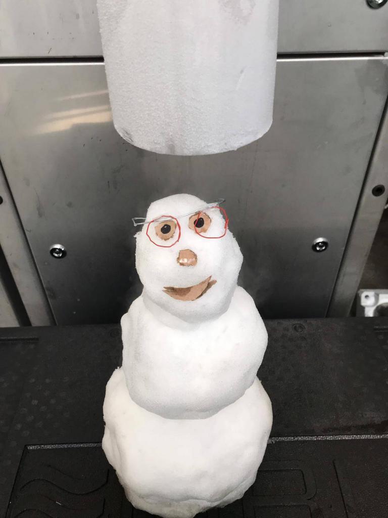 Kleiner Schneemann